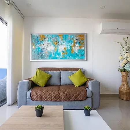 Hermoso Apto De 1 Hab Con Vista Al Mar - Piso 16! Apartamento *