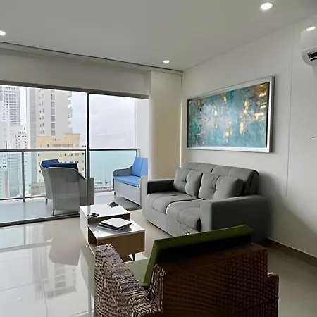 Hermoso Apto De 1 Hab Con Vista Al Mar - Piso 16! Cartagena